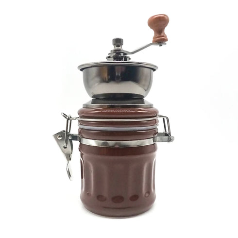 Mini Adjustable Ceramic Base Manual Coffee Grinder